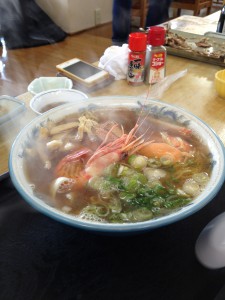 小樽　青塚食堂　海鮮ラーメン