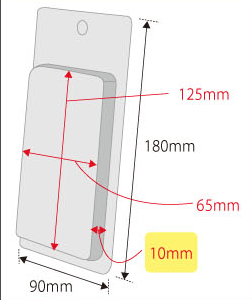 安価なiPhone5S/5Cカバー・ケースのブリスターパック