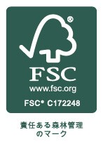 FSC®マーク　緑反転バージョン